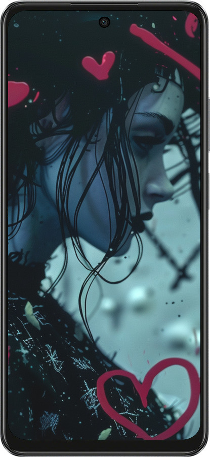 TPU чехол XO Love v2 для Oppo A3X 4G/5G - 6057b-3815 изображение 