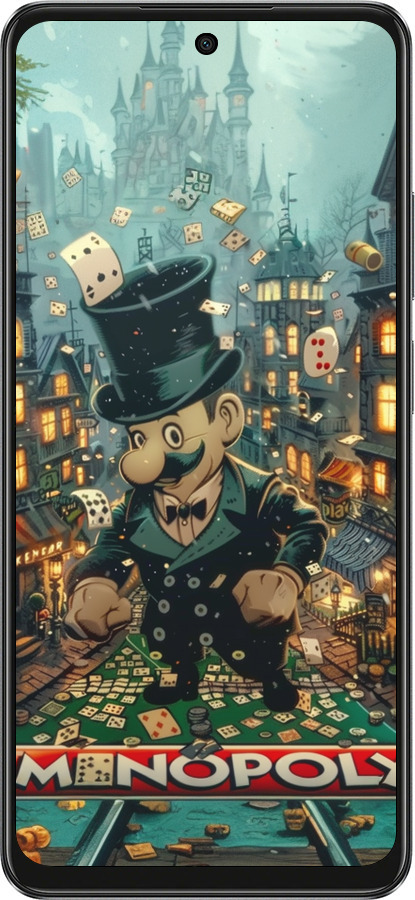 TPU чехол Казковий Monopoly для Oppo A3 4G - 6086b-3846 изображение 