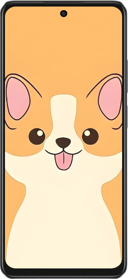 TPU чехол Милый пес для Oppo A3X 4G/5G - 6296b-3815 изображение 