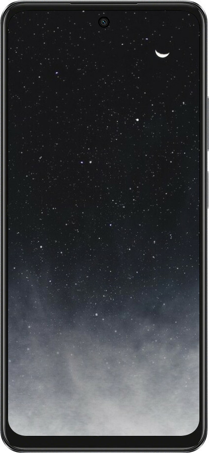 TPU чехол Сині хмари, Синій місяць для Oppo A3 4G - 6396b-3846 изображение 