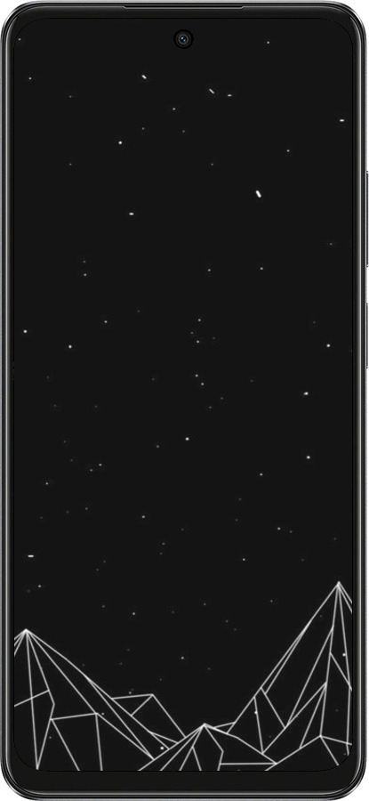 TPU чехол Черно белые абстрактные горы для Oppo A3 4G - 6437b-3846 изображение 