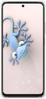 Силикон с усиленными углами чехол Геккончик для Oppo A3X 4G/5G - 1094sp-3815 изображение 