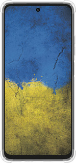 Силикон с усиленными углами чехол Флаг Украины 2 для Oppo A3X 4G/5G - 401sp-3815 изображение 