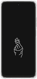 Силикон с усиленными углами чехол Love You для Oppo A3X 4G/5G - 4298sp-3815 изображение 