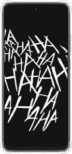 Силикон с усиленными углами чехол joker hahaha для Oppo A3X 4G/5G - 4509sp-3815 изображение 