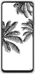 Силикон с усиленными углами чехол Пальмы1 для Oppo A3X 4G/5G - 4634sp-3815 изображение 