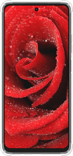 Силикон с усиленными углами чехол Красная роза для Oppo A3X 4G/5G - 529sp-3815 изображение 