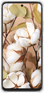 Силикон с усиленными углами чехол Хлопок для Oppo A3X 4G/5G - 5665sp-3815 изображение 