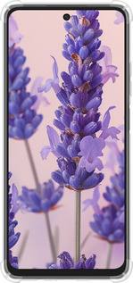 Силикон с усиленными углами чехол Лаванда для Oppo A3X 4G/5G - 6037sp-3815 изображение 