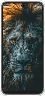 Силикон с усиленными углами чехол Лев в сумерках для Oppo A3 4G - 6154sp-3846 изображение 
