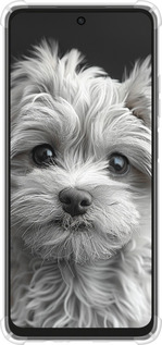 Силикон с усиленными углами чехол Мальтипу на чорном фоне для Oppo A3X 4G/5G - 6156sp-3815 изображение 