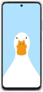 Силикон с усиленными углами чехол Гусь для Oppo A3X 4G/5G - 6350sp-3815 изображение 