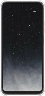 Силикон с усиленными углами чехол Сині хмари, Синій місяць для Oppo A3X 4G/5G - 6396sp-3815 изображение 