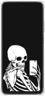 Силикон с усиленными углами чехол Скелет делает Selfie для Oppo A3X 4G/5G - 6535sp-3815 изображение 