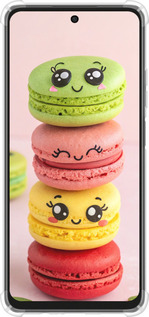 Силикон с усиленными углами чехол Печенье для Oppo A3X 4G/5G - 6693sp-3815 изображение 