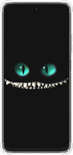 Силикон с усиленными углами чехол Чеширский кот для Oppo A3X 4G/5G - 689sp-3815 изображение 