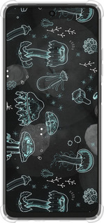 Силикон с усиленными углами чехол Медузы для Oppo A3X 4G/5G - 906sp-3815 изображение 