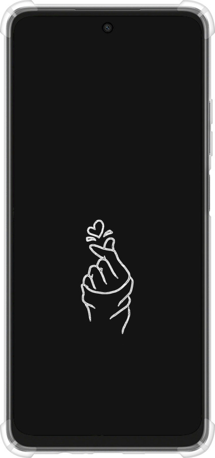 Силикон с усиленными углами чехол Love You для Oppo A3X 4G/5G - 4298sp-3815 изображение 
