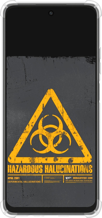 Силикон с усиленными углами чехол biohazard 28 для Oppo A3X 4G/5G - 4846sp-3815 изображение 