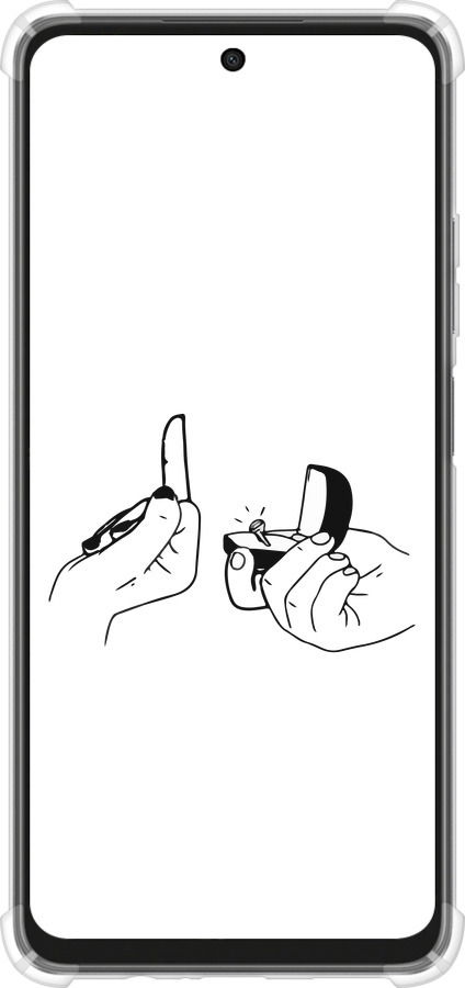 Силіконовий протиударний с посиленими кутами чехол Пропозиція для Oppo A3X 4G/5G - 4898sp-3815 изображение 