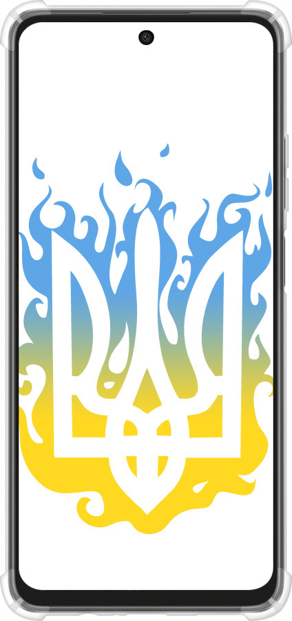 Силикон с усиленными углами чехол Герб v1 для Oppo A3X 4G/5G - 5258sp-3815 изображение 