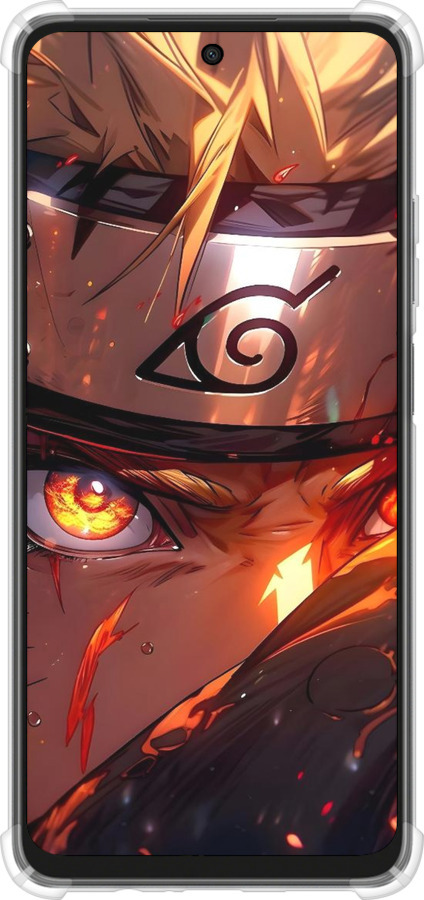 Силикон с усиленными углами чехол Наруто для Oppo A3X 4G/5G - 6277sp-3815 изображение 