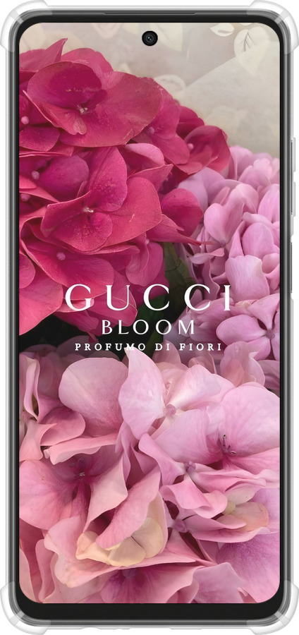 Силикон с усиленными углами чехол Гучи для Oppo A3X 4G/5G - 6341sp-3815 изображение 