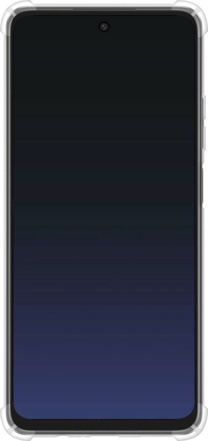 Силикон с усиленными углами чехол Градиент в тёмно - синем стиле для Oppo A3X 4G/5G - 6542sp-3815 изображение 
