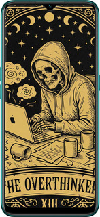 TPU чехол The Overthinker для Oppo A31 - 6774b-1074 изображение 