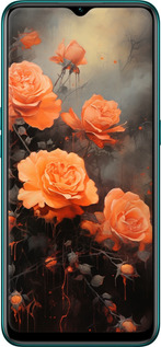 2D пластиковий чехол Оранжеві троянди для Oppo A31 - 5944t-1074 изображение 