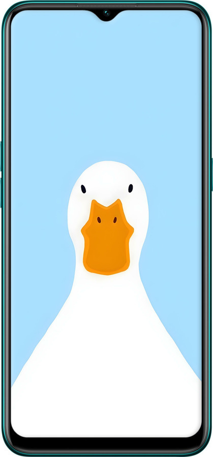 2D пластиковий чехол Гусак для Oppo A31 - 6350t-1074 изображение 