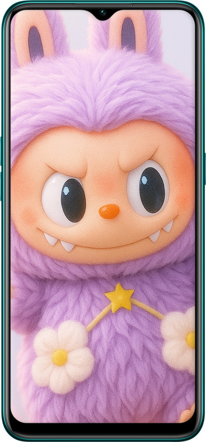 2D пластиковий чехол Лабубу для Oppo A31 - 6708t-1074 изображение 