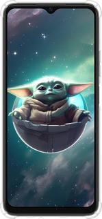 Силикон с усиленными углами чехол Малышь йода для Oppo A38 4G - 6294sp-3337 изображение 