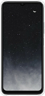 Силикон с усиленными углами чехол Сині хмари, Синій місяць для Oppo A38 4G - 6396sp-3337 изображение 