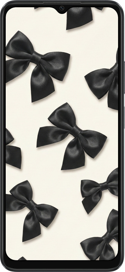 Силиконовый чехол Dark Coquette для Oppo A38 4G - 6765u-3337 изображение 