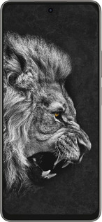 Силиконовый чехол Лев для Oppo A5 PRO - 1080u-3956 изображение 