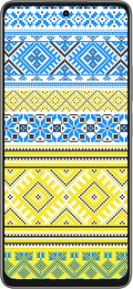 Силиконовый чехол Вышиванка 40 для Oppo A5 PRO - 1174u-3956 изображение 