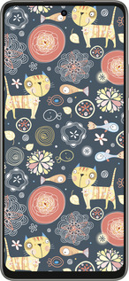 Силиконовый чехол Котята v4 для Oppo A5 PRO - 1224u-3956 изображение 