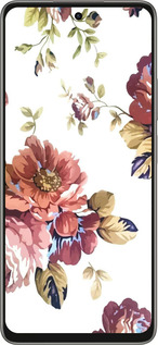 Силіконовий чехол Vintage flowers для Oppo A5 PRO - 4333u-3956 изображение 