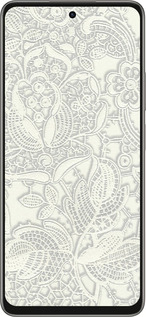 Силиконовый чехол Белое кружево для Oppo A5 PRO - 4383u-3956 изображение 
