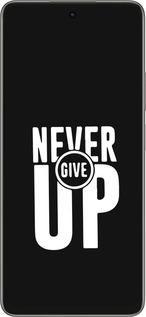 Силиконовый чехол Никогда не сдавайся для Oppo A5 PRO - 4572u-3956 изображение 