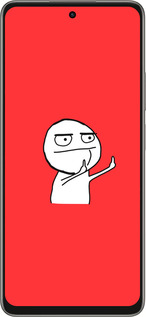 Силиконовый чехол Мем для Oppo A5 PRO - 4578u-3956 изображение 