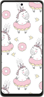 Силиконовый чехол Единорожки для Oppo A5 PRO - 4659u-3956 изображение 