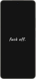 Силиконовый чехол Fuck off для Oppo A5 PRO - 4731u-3956 изображение 