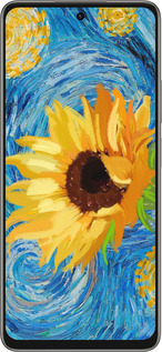 Силиконовый чехол Цветы желто-голубые для Oppo A5 PRO - 5308u-3956 изображение 