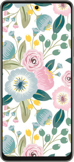 Силіконовий чехол Квіткові шпалери v2 для Oppo A5 PRO - 5602u-3956 изображение 