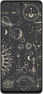 Силиконовый чехол Фаза луны для Oppo A5 PRO - 5605u-3956 изображение 