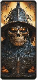 Силиконовый чехол Череп 2 для Oppo A5 PRO - 5652u-3956 изображение 