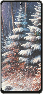 Силиконовый чехол Зимний пейзаж для Oppo A5 PRO - 5814u-3956 изображение 