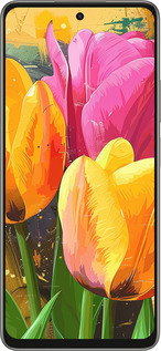 Силиконовый чехол Нарисованные тюльпаны для Oppo A5 PRO - 5990u-3956 изображение 